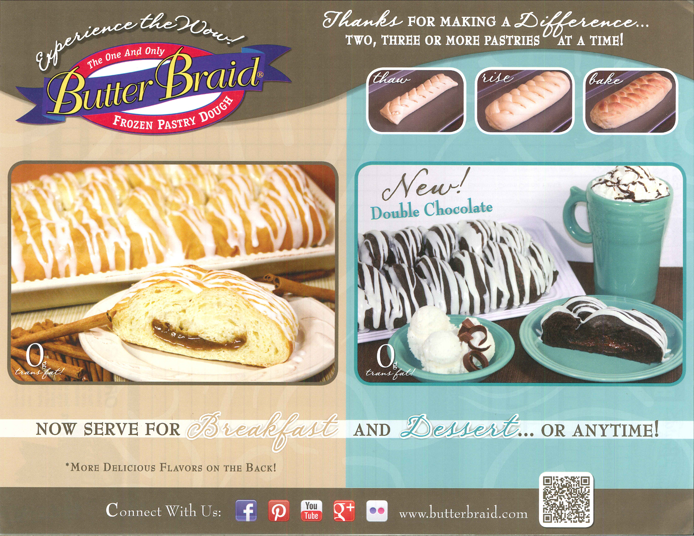 1st Class Fundraisers Butter Braid Pastries